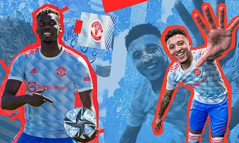 CHÍNH THỨC: Man Utd công bố áo thi đấu sân khách 2021/22