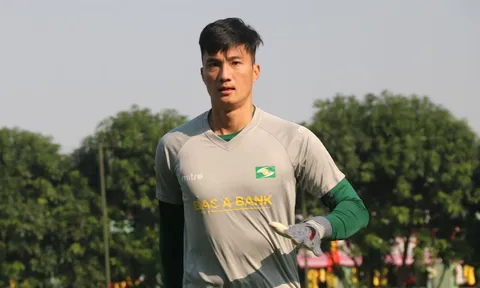CHÍNH THỨC: Chia tay Nguyên Mạnh, SLNA đón cựu thủ môn U23 Việt Nam