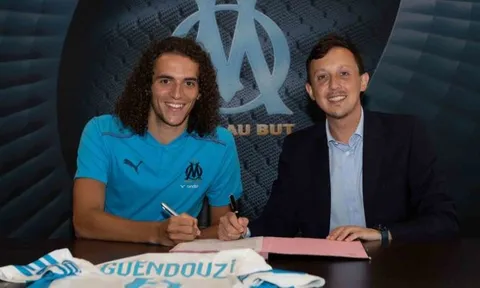 CHÍNH THỨC: Matteo Guendouzi gia nhập Marseille