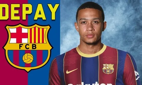 CHÍNH THỨC: Memphis Depay gia nhập Barcelona