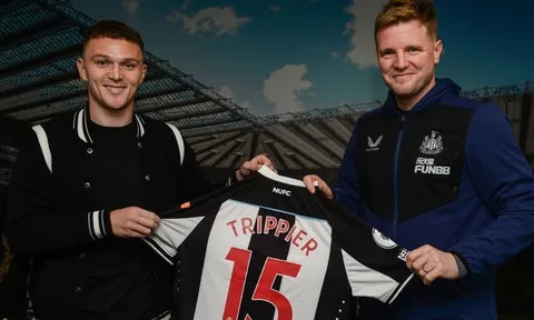 CHÍNH THỨC: Newcastle chiêu mộ Kieran Trippier