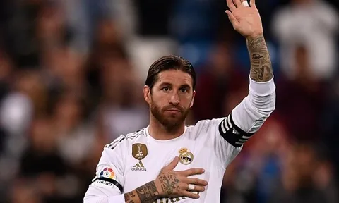 CHÍNH THỨC: Sergio Ramos chia tay Real Madrid