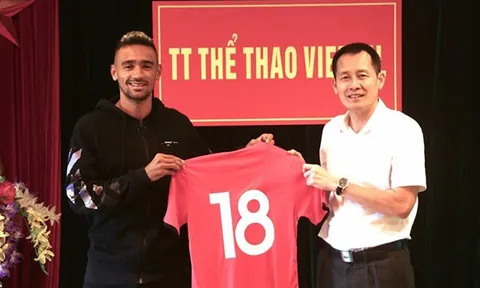 CHÍNH THỨC: Tăng hỏa lực hàng công, Viettel chiêu mộ ngoại binh Brazil