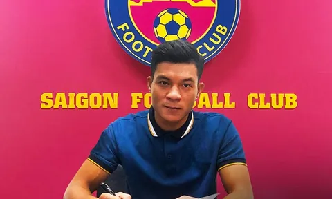 CHÍNH THỨC: Trò cưng Miura rời Long An về đầu quân cho Sài Gòn FC