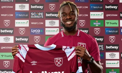 CHÍNH THỨC: West Ham công bố tân binh thứ 5, giá 17.5 triệu bảng