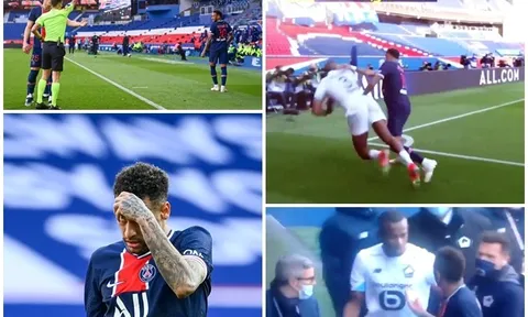 CHOÁNG! Neymar nổi máu 'côn đồ', gây hấn xong đòi đánh đối phương