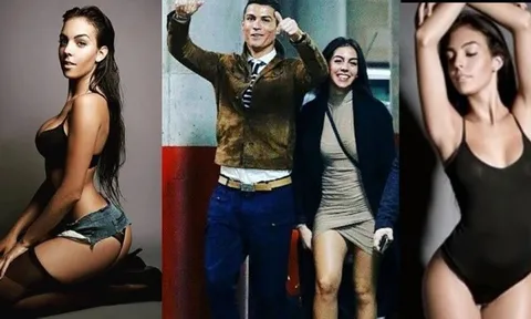 Choáng ngợp với trang phục của bạn gái Ronaldo