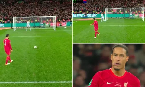Chơi đòn tâm lý với Van Dijk, Kepa nhận cái kết đắng