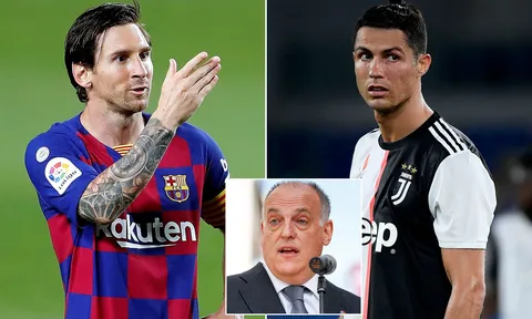 Chủ tịch La Liga: “Ronaldo chẳng giúp Serie A cải thiện được gì”