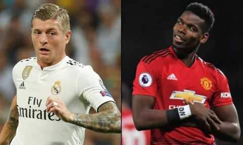 Chuyển nhượng 16/10: Đẩy đi bộ 3, M.U nổ bom tấn; Pogba = Kroos + núi tiền; Arsenal giật tân binh 100 triệu