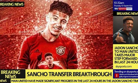 Chuyển nhượng 28/05: Sancho xúc tiến tới OTF, điều kiện M.U ký HĐ hoàn hảo; Arsenal gây sốc với Coutinho?