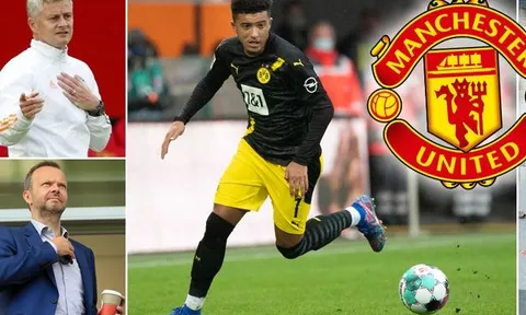 Chuyển nhượng M.U 30/09: Cái kết cực đắng vụ Jadon Sancho!