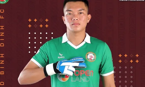 CLB Bình Định chia tay một thủ môn sau khi chiêu mộ Văn Lâm