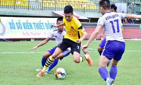 Có 1 điểm trước Huế, CLB Long An đẩy Đồng Tháp vào thế khó