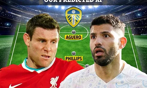 Có Aguero và Milner, đội hình của Leeds sẽ khủng đến mức nào?