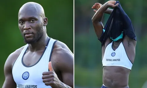 Cơ bắp của Lukaku