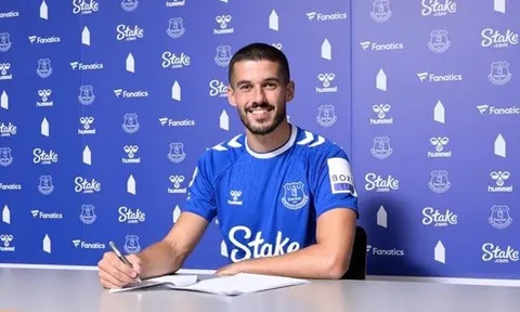CHÍNH THỨC: Everton công bố tân binh thứ 4