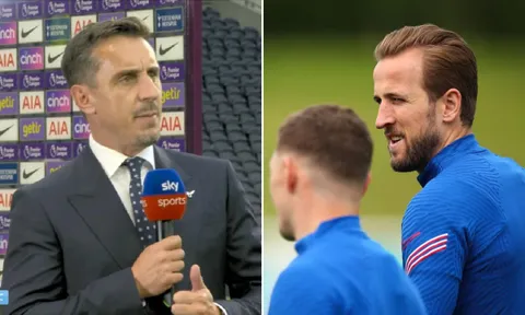 Gary Neville dự đoán tương lai của Harry Kane
