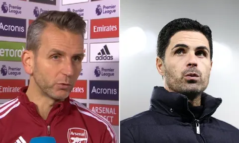 Thái độ của Arteta sau khi Arsenal để thua Man City