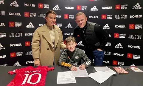 Con trai của những CR7, Rooney và Haaland ra sao khi theo nghiệp bố?