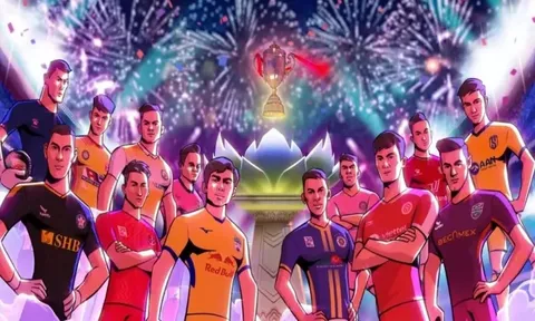 Công Phượng, Tiến Linh, Hùng Dũng cực chất trên bộ poster V-League 2022