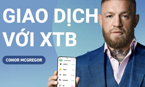  Conor McGregor - tân đại sứ thương hiệu toàn cầu của XTB và câu chuyện thú vị đằng sau