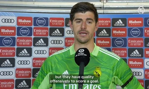 Courtois: Vẫn tốt hơn là không có gì