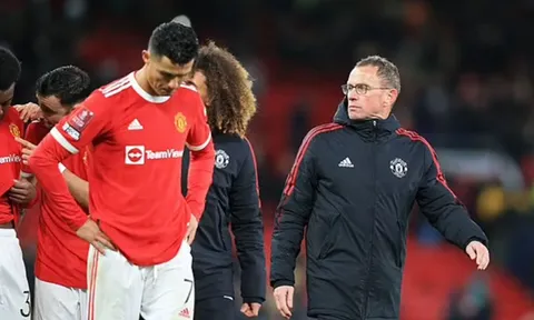 Ronaldo bất hòa với Rangnick