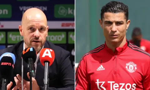 Ten Hag lần đầu lên tiếng về Ronaldo, xác định luôn vị thế ở Man Utd