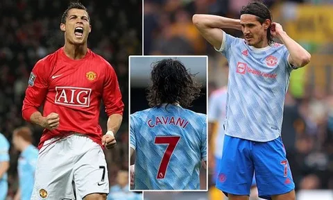 Cristiano Ronaldo sẽ mang chiếc áo số 7 huyền thoại của Man Utd?