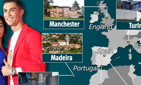Chiêm ngưỡng những siêu biệt thự của Ronaldo