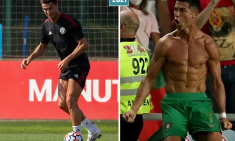 Body của Ronaldo thay đổi ấn tượng ra sao?