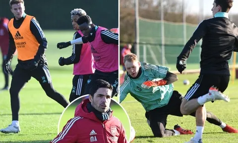 Cú hích Arteta, cơ hội cho báu vật và 5 phát hiện trên sân tập Arsenal