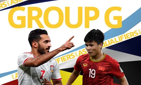 Cục diện bảng G sau lượt 7: UAE trở lại đường đua, ĐT Việt Nam nắm quyền tự quyết