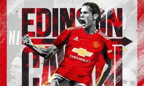 Cùng cập bến Man Utd, Edinson Cavani gửi ngay 1 thông diệp đến Facundo Pellistri