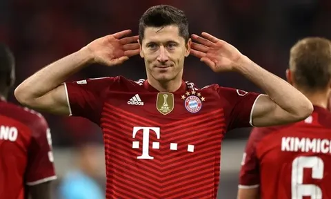 Cuộc đua chiếc giày vàng châu Âu 2021/22: Lewandowski tạo ra ranh giới