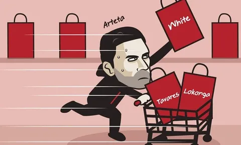 Cười té khói với loạt ảnh chế Arsenal mua Ben White