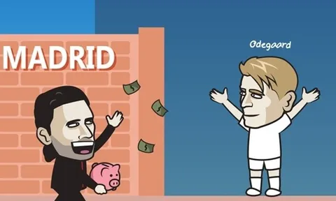 Cười té khói với loạt ảnh chế Arsenal mua Odegaard