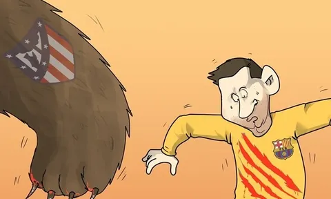 Cười té khói với loạt ảnh chế La Liga