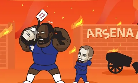 Cười té khói với loạt ảnh chế Chelsea thắng Arsenal