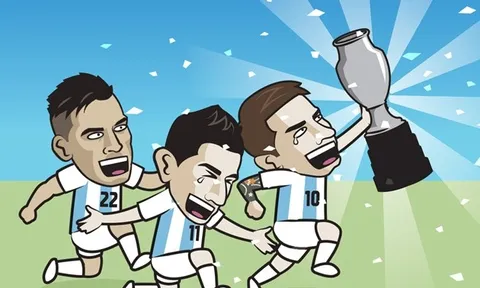 Cười té khói với loạt ảnh chế chung kết Copa America