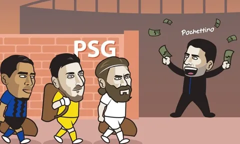 Cười té khói với loạt ảnh chế chuyển nhượng PSG