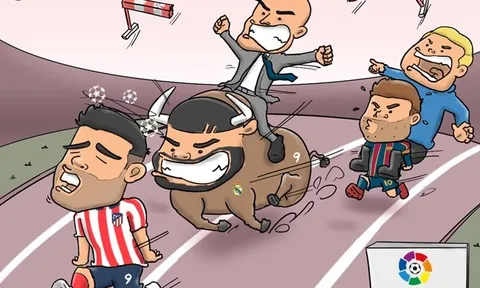 Cười té khói với loạt ảnh chế La Liga