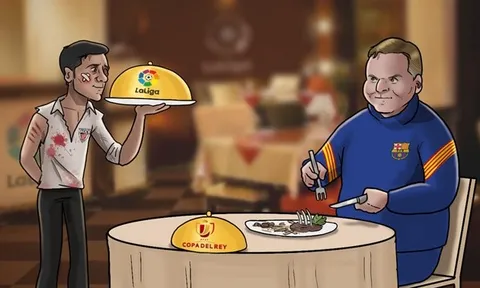 Cười té khói với loạt ảnh chế La Liga