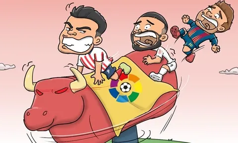 Cười té khói với loạt ảnh chế La Liga