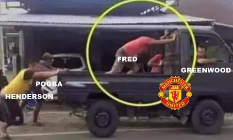 Cười té khói với loạt ảnh chế Leicester chiến thắng Man Utd