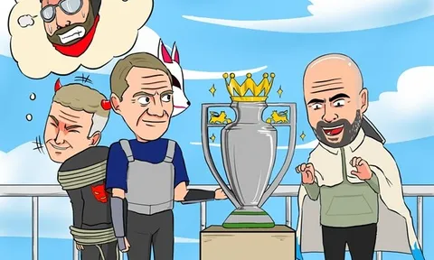 Cười té khói với loạt ảnh chế Leicester thắng Man Utd