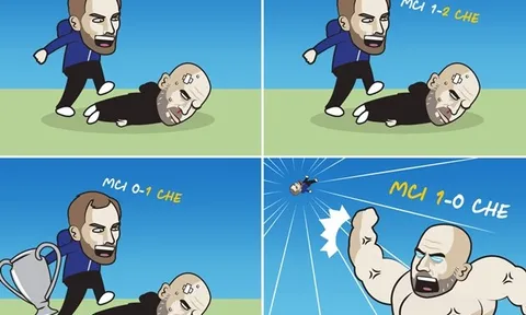 Cười té khói với loạt ảnh chế Man City thắng Chelsea