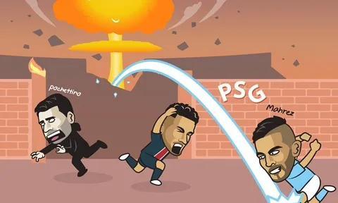 Cười té khói với loạt ảnh chế Man City thắng PSG