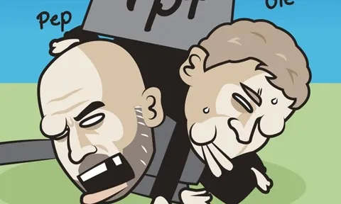 Cười té khói với loạt ảnh chế Man United hòa Man City
